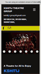 Mobile Screenshot of kshitijtheatregroup.com